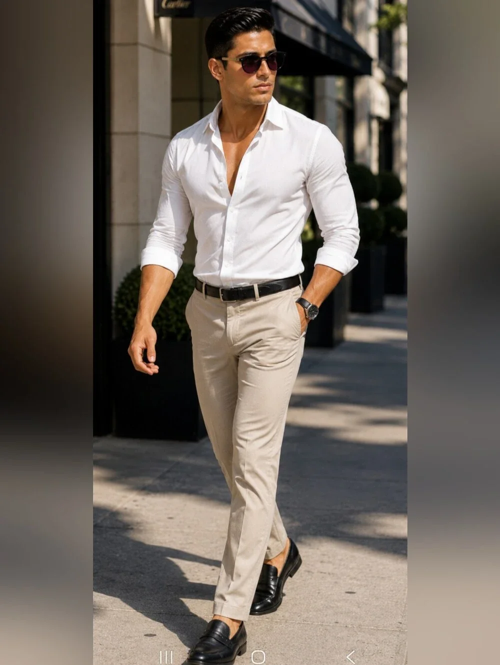 Oscar de la Renta Black Frames with Purple Lenses Sunglasses